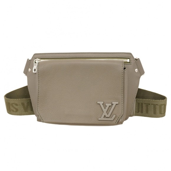 Louis Vuitton LV Aerogramme Take Off Sling Body Bag M21364 Khaki Men's - Picture 1 of 12
